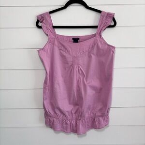 Gap‎ Maternity casual stretchy Pink Top zipper on the side Size M